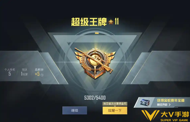 和平精英段位积分计算规则解析