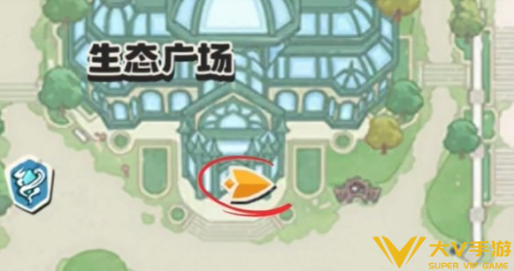 洛克王国世界魔法学院隐藏商店位置合集1