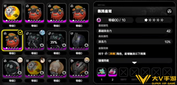 绝区零轰鸣座驾音擎适配角色介绍1