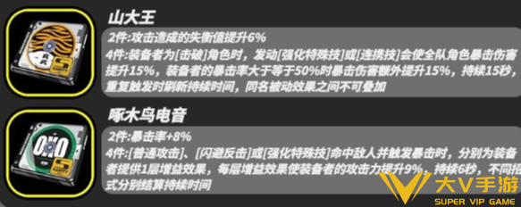 绝区零诺姆驱动搭配及词条介绍1