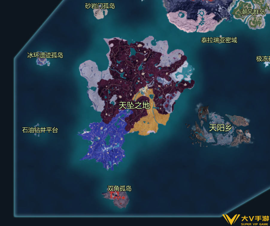 幻兽帕鲁全地图高清图一览2 幻兽帕鲁全地图高清图一览2