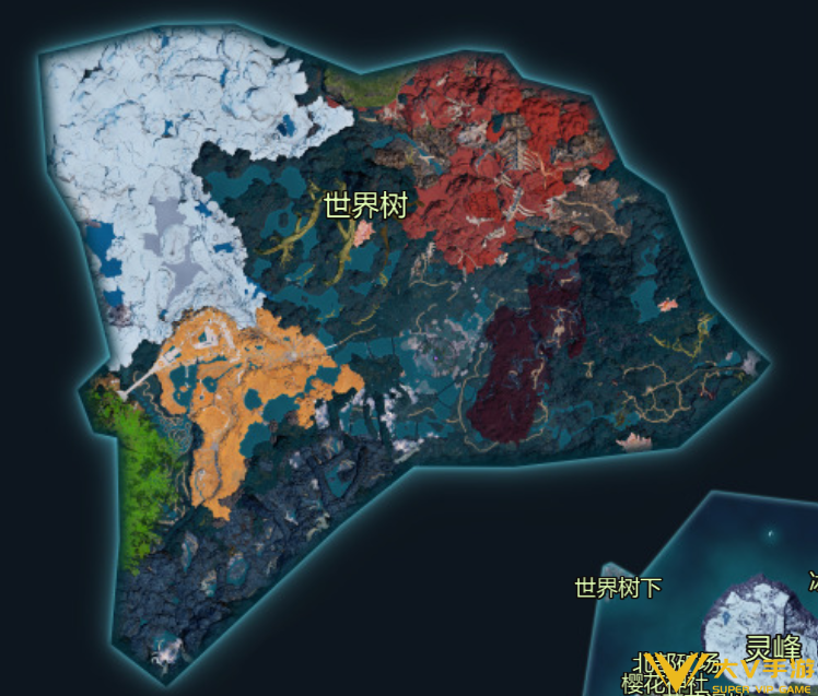 幻兽帕鲁全地图高清图一览3 幻兽帕鲁全地图高清图一览3