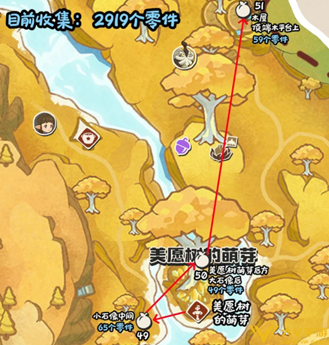 洛克王国世界不咕钟零件位置介绍13