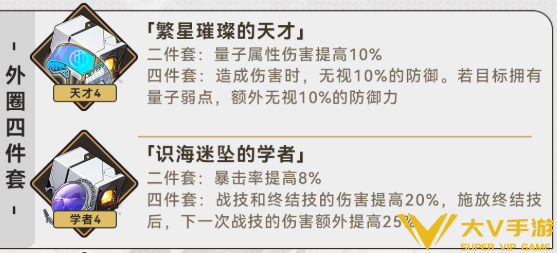 崩坏星穹铁道远坂凛遗器搭配及词条介绍1