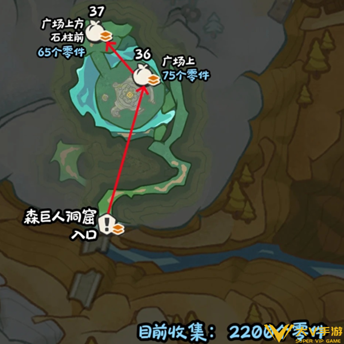 洛克王国世界不咕钟零件位置介绍9
