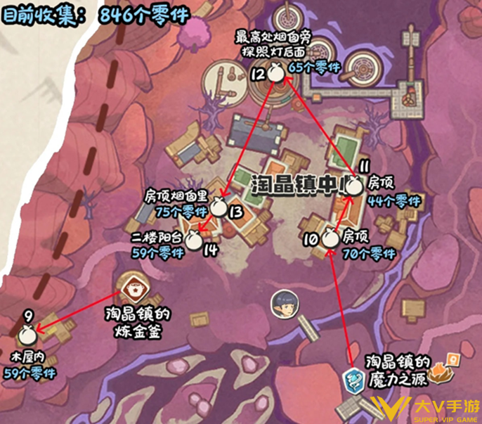 洛克王国世界不咕钟零件位置介绍3