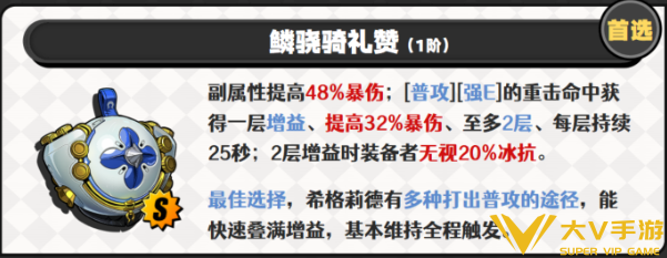 绝区零希格莉德音擎武器选择介绍1