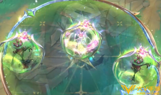 lol手游至臻水晶玫瑰娑娜皮肤特效一览2 lol手游至臻水晶玫瑰娑娜皮肤特效一览2
