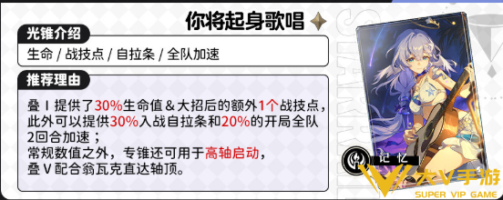 崩坏星穹铁道知更鸟晴歌光锥搭配介绍1