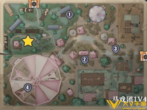 蛋仔派对惊魂马戏团地图点位介绍4
