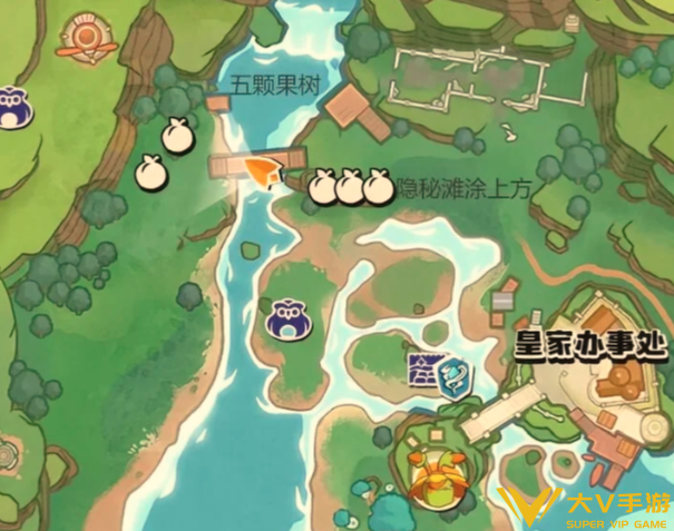 洛克王国世界S4可可果节果树点位合集3