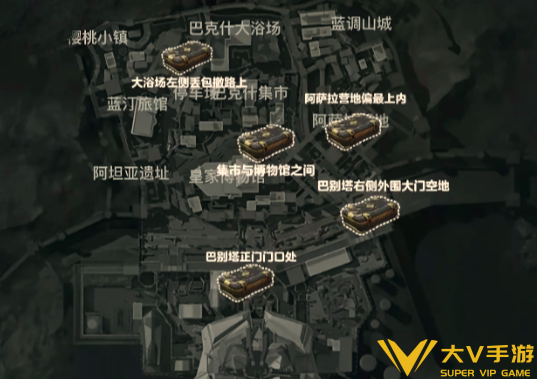 三角洲行动吴彦祖之镜收集点位合集5