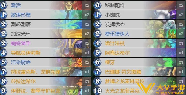 炉石传说37.0强势冲分卡组合集3 炉石传说37.0强势冲分卡组合集3