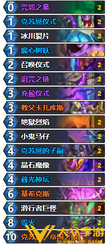 炉石传说s14黑暗帝国的统治强势卡组介绍1 炉石传说s14黑暗帝国的统治强势卡组介绍1