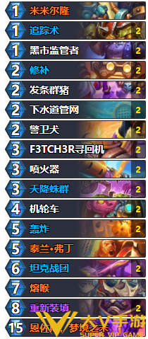 炉石传说s14黑暗帝国的统治强势卡组介绍8 炉石传说s14黑暗帝国的统治强势卡组介绍8