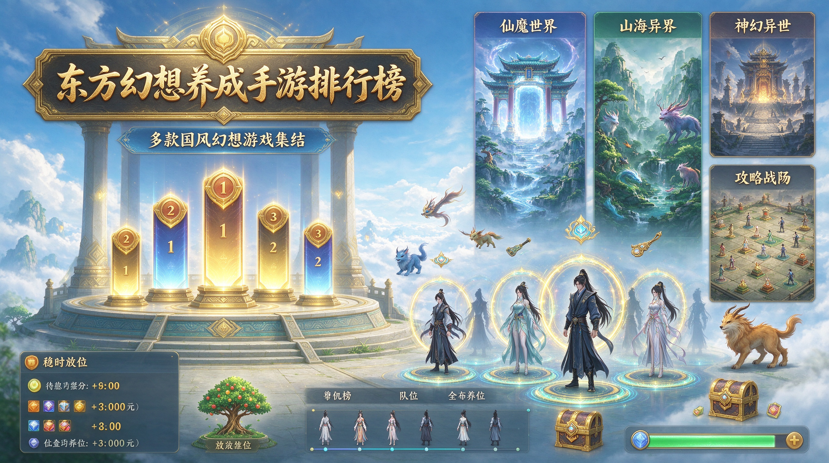 东方幻想养成手游排行榜