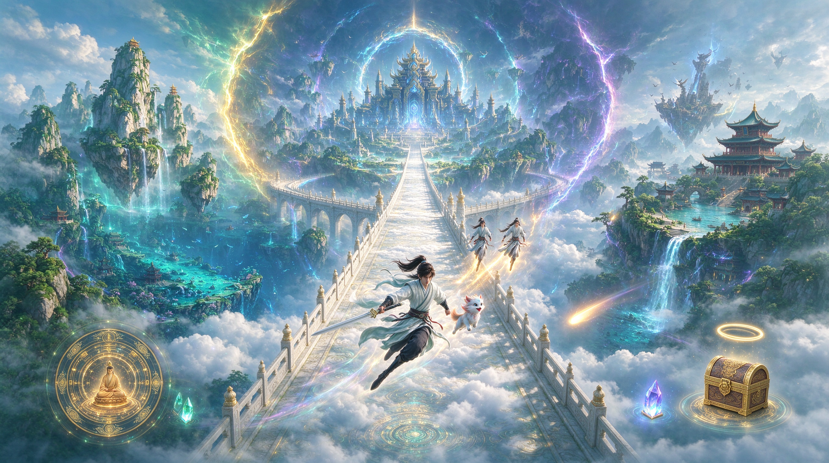 仙途辽阔，幻域同行